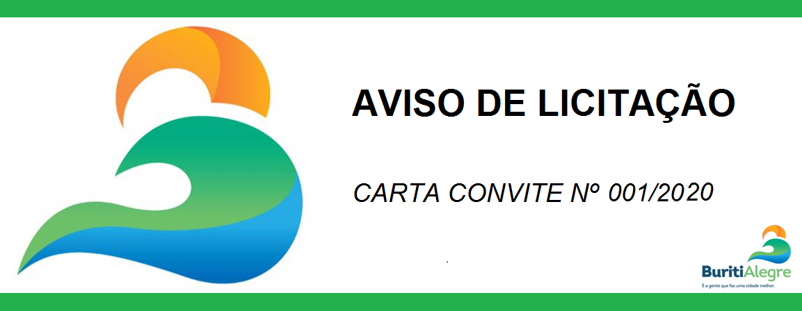 Aviso De ProrrogaÇÃo Do Prazo De Abertura Da Carta Convite Nº 0012020 Prefeitura Municipal 0331